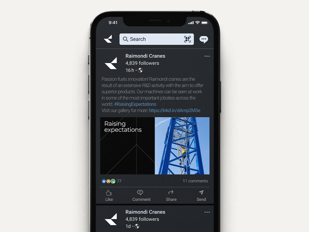 RAI 17 Half Width Phone Dark Mode 2560x1440